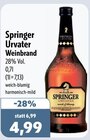 Urvater Weinbrand von Springer für 4,99 € bei aktiv & irma im Angebot Urvater Weinbrand von Springer im aktuellen aktiv & irma Prospekt