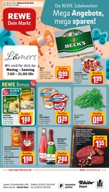 Aktueller REWE Supermarkt Prospekt in Rees und Umgebung, "Dein Markt" mit 33 Seiten, 29.09.2025 - 04.10.2025