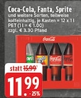 Coca-Cola, Fanta, Sprite Angebote von Coca-Cola bei E center Borken für 11,99 €