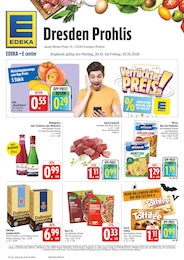EDEKA Prospekt für Dresden mit 40 Seiten EDEKA Prospekt "Wir lieben Lebensmittel!" für Dresden, 40 Seiten, 26.10.2026 - 31.10.2026