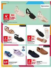 Promos Sandales dans le catalogue "Collection Summer* Inextenso" de Auchan Hypermarché à la page 8