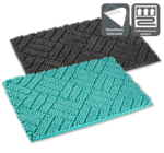 Chenille-Badteppich von HOME IDEAS Living für 9,99 € bei Penny im Angebot Chenille-Badteppich von HOME IDEAS Living im aktuellen Penny Prospekt