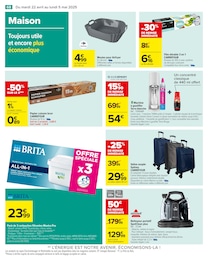 Offre Nettoyeur Vapeur dans le catalogue Carrefour du moment à la page 72