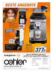 Kaffee im aktuellen expert Prospekt (Lahr (Schwarzwald)) Kaffee im expert Prospekt "Top Angebote" mit 8 Seiten (Lahr (Schwarzwald))