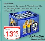 GLOBUS - Mönchshof Angebot im Prospekt Mönchshof bei GLOBUS im Prospekt "" für 13,99 €