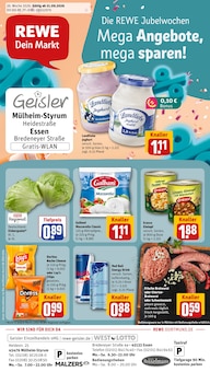 Aktueller REWE Prospekt (Oberhausen) REWE Prospekt "Dein Markt" mit Seiten (Oberhausen)
