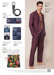 Peek und Cloppenburg Pyjama im Prospekt 