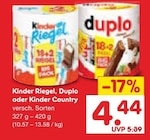 Netto Marken-Discount Parchim - Kinder Riegel Angebot im Prospekt Kinder Riegel bei Netto Marken-Discount im Parchim Prospekt für 4,44 €