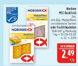 Backfisch im Angebot bei Marktkauf in Fürth Backfisch Angebote von Nordsee bei Marktkauf Fürth für 2,49 €