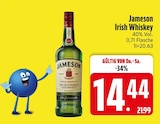 Irish Whiskey von Jameson für 14,44 € bei EDEKA im Angebot Irish Whiskey von Jameson im aktuellen EDEKA Prospekt
