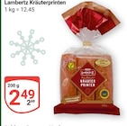 Kräuterprinten Angebote von Lambertz bei GLOBUS Duisburg für 2,49 €