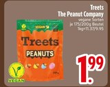 The Peanut Company im EDEKA Prospekt The Peanut Company von Treets im aktuellen EDEKA Prospekt für 1,99 €