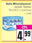Mineralwasser Angebote von Hella bei EDEKA Norderstedt für 4,99 €