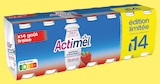 Actimel yaourt à boire édition limitée fraise - DANONE dans le catalogue Intermarché Super