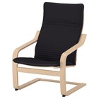 IKEA - Sessel Eichenfurnier weiß lasiert/Knisa schwarz Knisa schwarz Angebot im Prospekt Sessel Eichenfurnier weiß lasiert/Knisa schwarz Knisa schwarz bei IKEA im Prospekt für 69,00 €