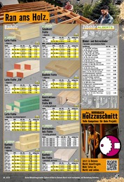 Hornbach Holz im Prospekt 