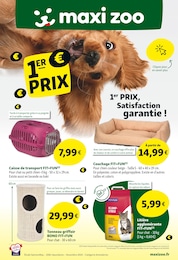 Prospectus Maxi Zoo à Pierre-de-Bresse, "1ER PRIX", 6 pages, 09/10/2025 - 26/10/2025