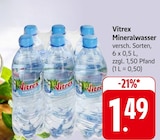 EDEKA Illingen - Mineralwasser Angebot im Prospekt Mineralwasser bei EDEKA im Illingen Prospekt für 1,49 €