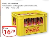 Aktuelle Coca Cola Angebote bei GLOBUS in Wetzlar Aktuelles Limonade Angebot bei GLOBUS in Wetzlar ab 16,79 €