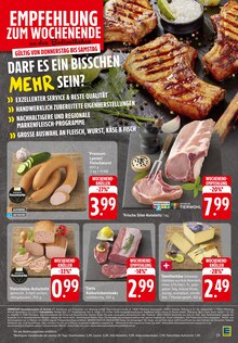 Schweinefleisch im EDEKA Prospekt "Aktuelle Angebote" mit 38 Seiten (Saarbrücken)