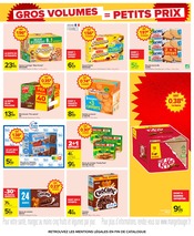 Promos Chocolat dans le catalogue "GROS VOLUMES = PETITS PRIX" de Carrefour Chocolat en promo dans le catalogue Carrefour à la page 25