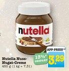 Aktuelle Nutella Angebote bei E center in Weinheim Aktuelles Nuss-Nugat-Creme Angebot bei E center in Weinheim ab 3,29 €