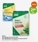 Bio-Magen-Darm Tee oder Bio-Bachblüten Tee Ruhe & Gelassenheit Angebote von Salus bei tegut Nordhausen für 2,99 €