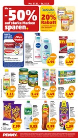Nivea im Penny-Markt Prospekt in Memmingen Aktueller Penny-Markt Prospekt mit Nivea, "Wer günstig will, muss Penny.", Seite 16