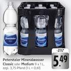 Classic Angebote von Peterstaler bei EDEKA Baden-Baden für 5,49 €