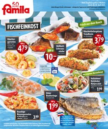 Lachs im famila Nordost Prospekt "Fischmarkt" mit 2 Seiten (Hamburg)