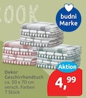 Geschirrhandtuch von Dekor für 4,99 € bei budni im Angebot Geschirrhandtuch von Dekor im aktuellen budni Prospekt
