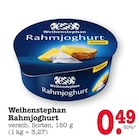 Aktuelles Rahmjoghurt Angebot bei E center in Karlsruhe ab 0,49 €