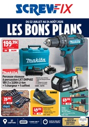 Promos Perceuse-Visseuse dans le catalogue "LES BONS PLANS" de Screwfix Perceuse-Visseuse en promo dans le catalogue Screwfix à la page 1