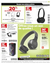 Casque Audio Angebote im Prospekt "FAITES ENTRER LA NOUVEAUTÉ À LA MAISON !" von Carrefour auf Seite 23