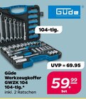 Werkzeugkoffer Angebote von Güde bei Netto mit dem Scottie Halle für 59,99 €