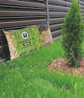 Plaquettes de bois à Hyper U dans Vaugines