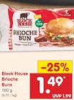 Brioche Buns im Angebot bei Netto Marken-Discount in Kiel Brioche Buns Angebote von Block House bei Netto Marken-Discount Kiel für 1,49 €