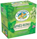 Supermarchés Match Soultz-sous-Forêts - Promo Le 2ème à -60% sur la gamme des infusions hors bio LA TISANIERE Promo Le 2ème à -60% sur la gamme des infusions hors bio LA TISANIERE à dans le catalogue Supermarchés Match à Soultz-sous-Forêts