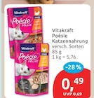 Poésie Katzennahrung von Vitakraft im aktuellen budni Prospekt