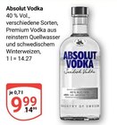 Absolut Angebote bei GLOBUS Worms für 9,99 €