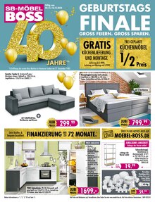 SB Möbel Boss Prospekt der Woche "GEBURTSTAGS FINALE" Seite 1, 04.12.2023 bis 10.12.2023 für Frechen Aktueller SB Möbel Boss Prospekt "GEBURTSTAGS FINALE" Seite 1 von 12 Seiten für Frechen