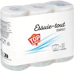 Essuie-tout compact 3=9 rouleaux classiques - TOP BUDGET à 2,29 € dans le catalogue Intermarché Super