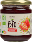 CONFITURE EXTRA FRAISE BIO AUCHAN - AUCHAN BIO en promo chez Auchan Hypermarché CONFITURE EXTRA FRAISE BIO AUCHAN - AUCHAN BIO dans le catalogue Auchan Hypermarché