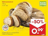 Weltmeisterbrot von BACKSTUBE im aktuellen Netto Marken-Discount Prospekt