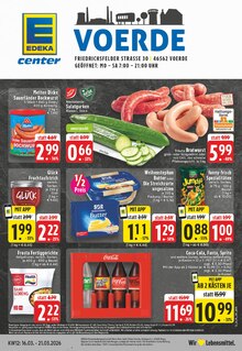 Coca Cola im E center Prospekt "Aktuelle Angebote" mit 28 Seiten (Wesel)