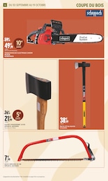 Offre Tronçonneuse dans le catalogue Intermarché du moment à la page 16