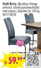 Stuhl Betty im Angebot bei SB Möbel Boss in Mühlhausen Stuhl Betty Angebote bei SB Möbel Boss Mühlhausen für 59,99 €