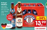 Weißbier von Erdinger im aktuellen Netto Marken-Discount Prospekt für 13,99 €