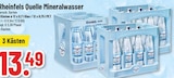 Mineralwasser Glas von Rheinfels Quelle im aktuellen Trinkgut Prospekt