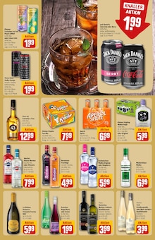 Jack Daniels im REWE Prospekt "Dein Markt" mit 34 Seiten (Heidelberg)